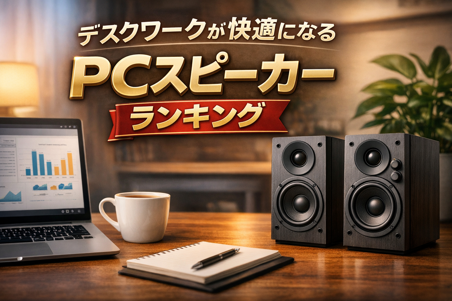 デスクワークが快適になるPCスピーカーランキング｜音質・コスパで選ぶおすすめ5選