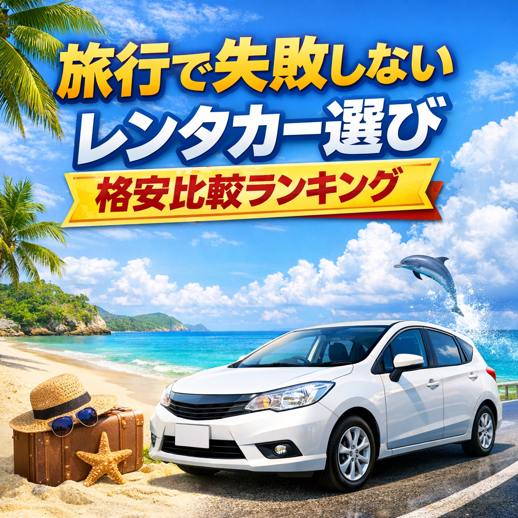【旅行で失敗しないレンタカー選び 】